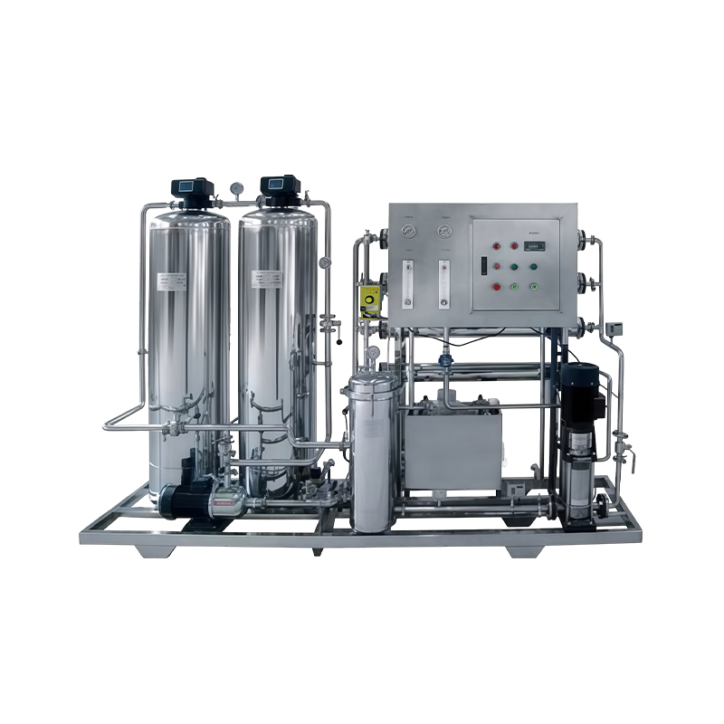 How can the final treatment of a pure water unit meet aseptic requirements?