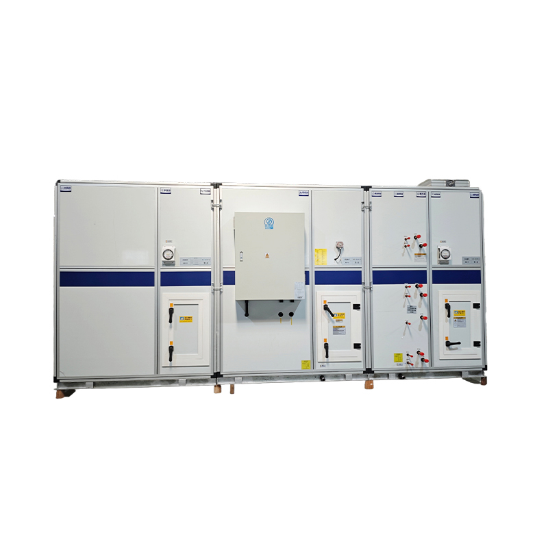 Can purification air conditioning treatment units remotely monitor temperature, humidity, pressure differential, and filter resistance, and provide early warnings?